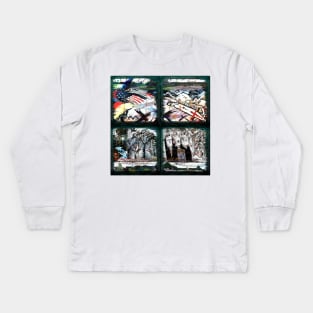 Flashpoint on The Wall Kids Long Sleeve T-Shirt
